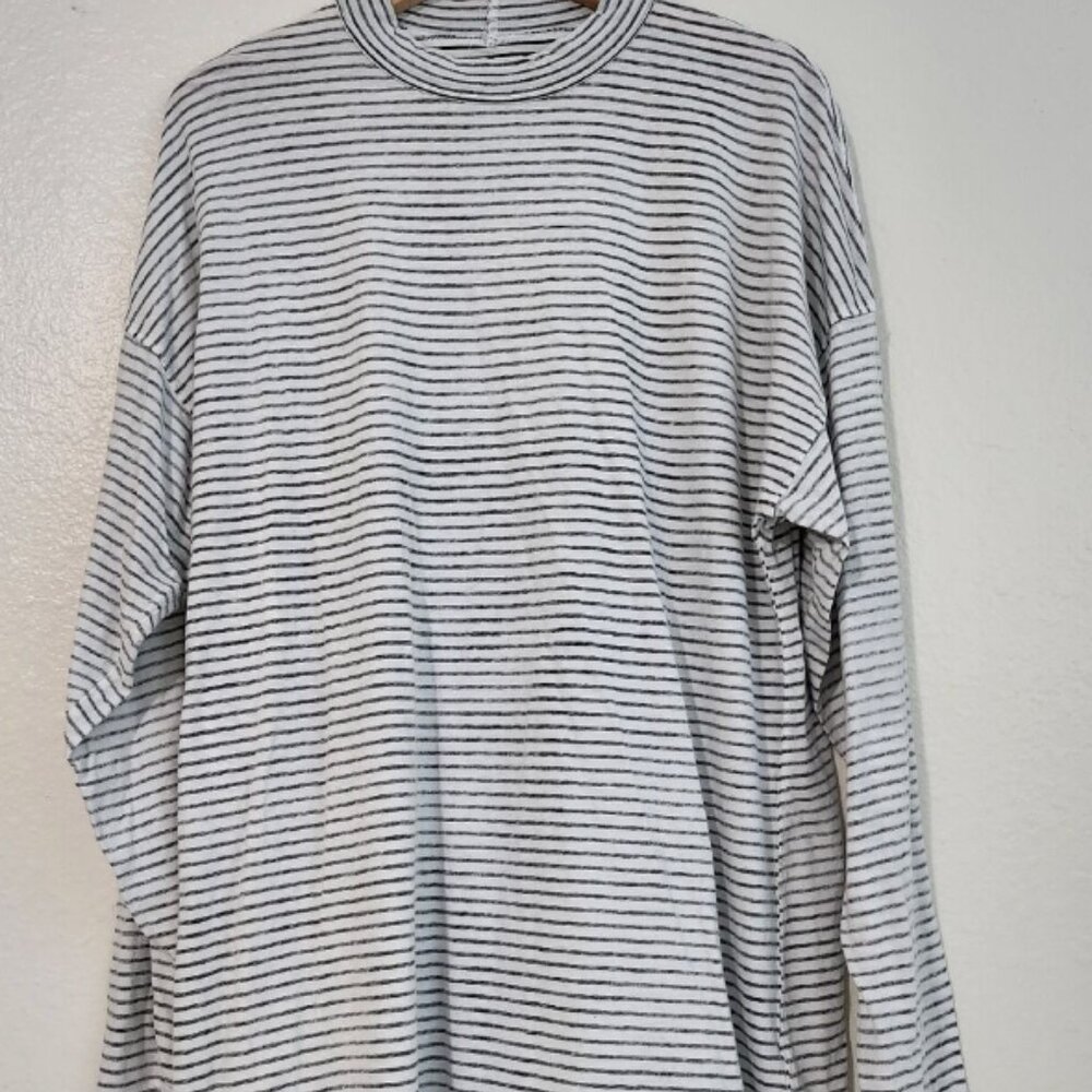 Free People Mock Neck Tunic Shirt | Size: S